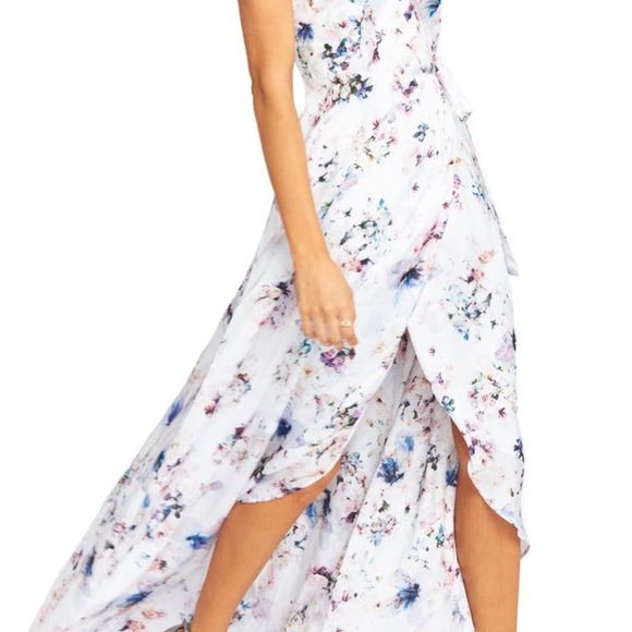 Nordstrom Dress, white with floral print, size 2 - Picture 2 of 4